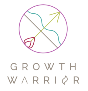 A logo of the word growth warrior